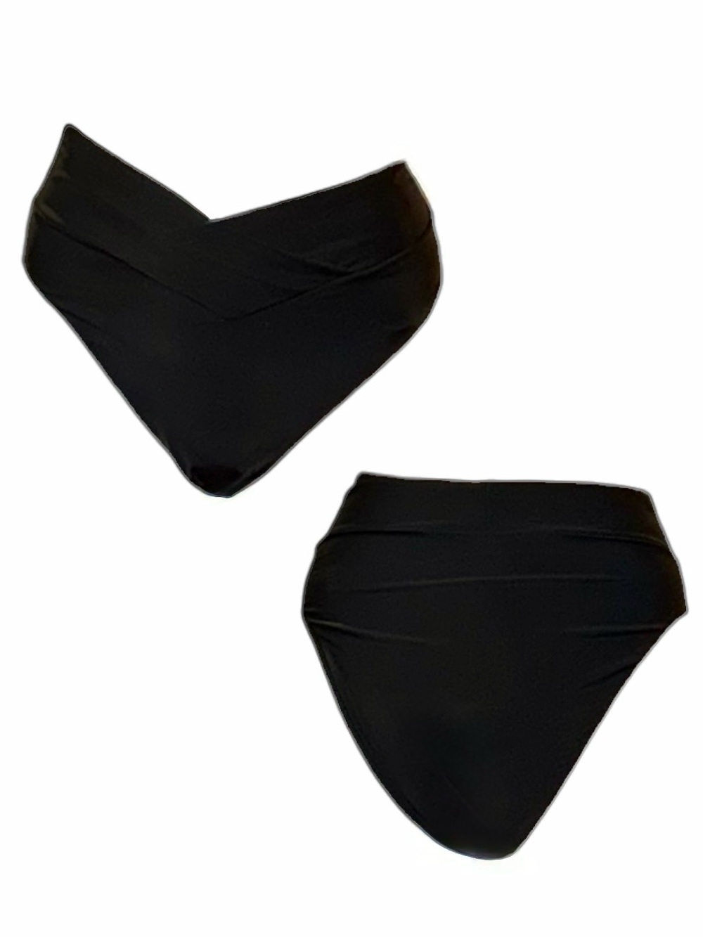 aerie High-Waist Black Bikini Bottoms